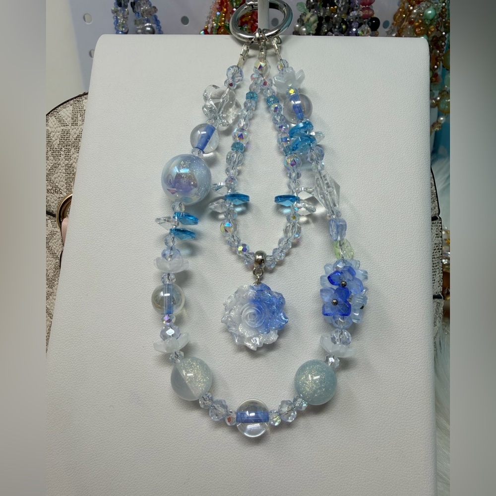 Elegant Blue and Silver Charm